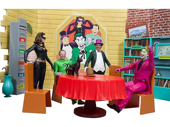 DC Batman '66: Villains Lair Toy