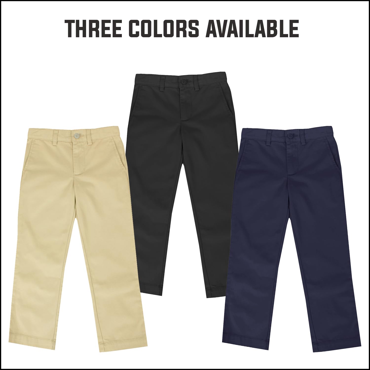 Children & Boys Classic Chino Pants - Gallery 15