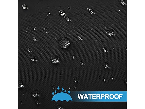 Comfonew Outdoor Curtains 2 Black Panels