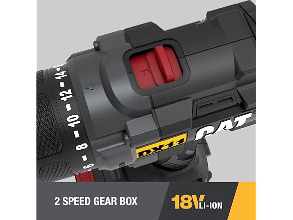 CAT DX11 18V Brushless 1/2in Drill/Driver Kit