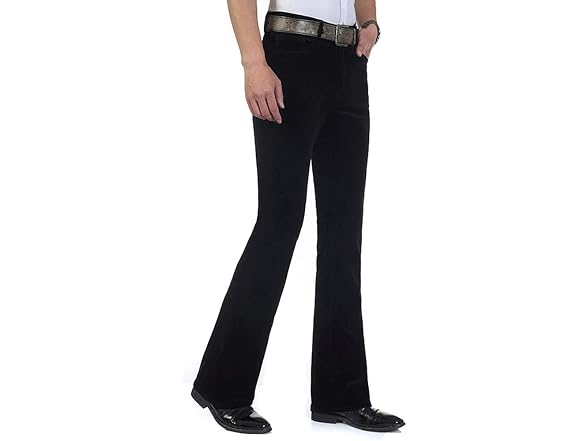 HAORUN Men's (32) Men Corduroy Bell Bottom Flares