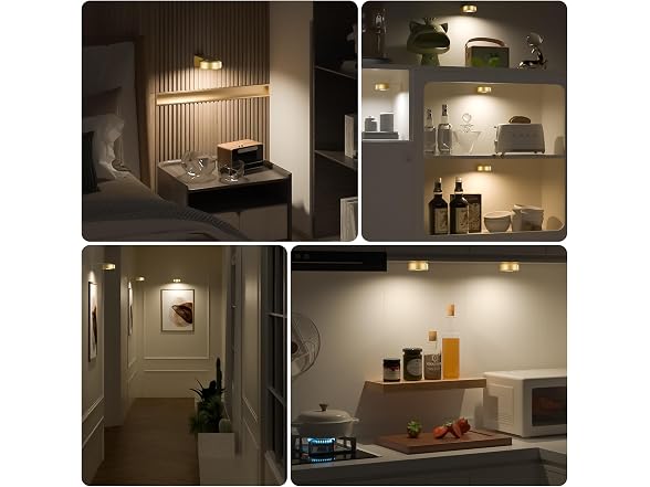 Lightbiz Picture Light Gold 3 Pcs