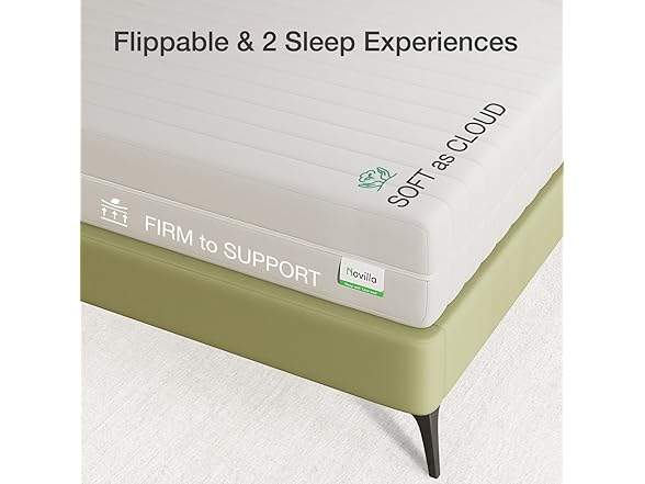 Novilla Full 12" Foam Mattress