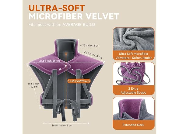 ReliefRX Snug Fit Heating Pad