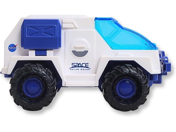 Space Adventure Solar Rover with Astronauts