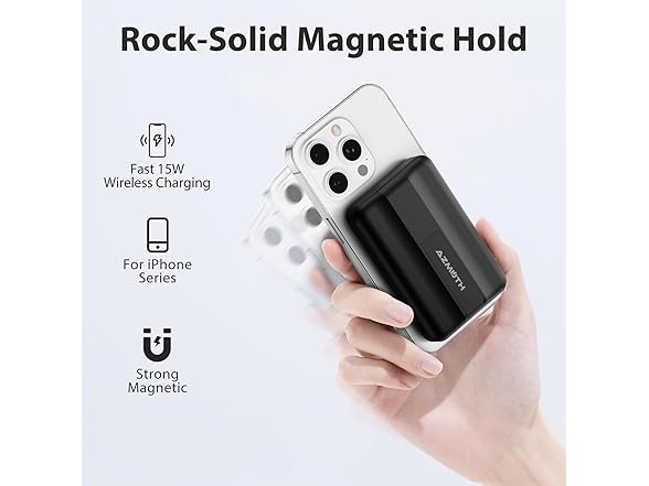 Azmuth Magnetic Power Bank | 10000mAh 22.5W - Gallery 7