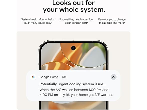 Google Nest Learning Thermostat (4th gen) + Nest Temperature (Open Box)