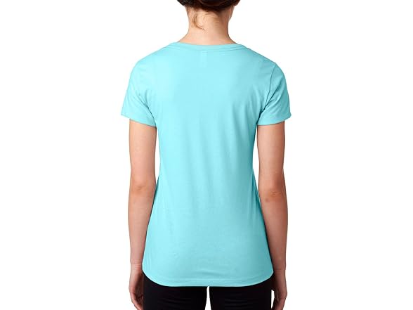 Next Level (L) Lightweight Ideal V-Neck T-Shirt
