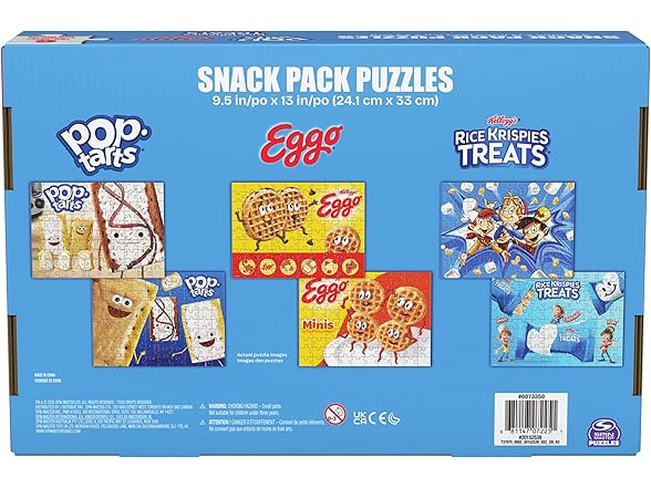 Spin Master Games, Snack Puzzles 6-Pack