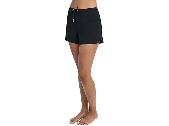 Nautica Women's Board Shorts Black (XL)