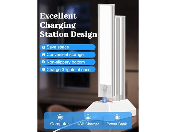 VerRon 12in Under Cabinet Lights 6-Pack