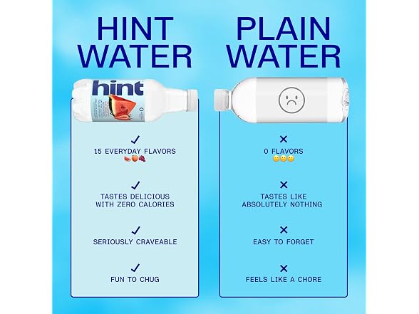 Hint Water Zero Sugar Strawberry Watermelon 12pk