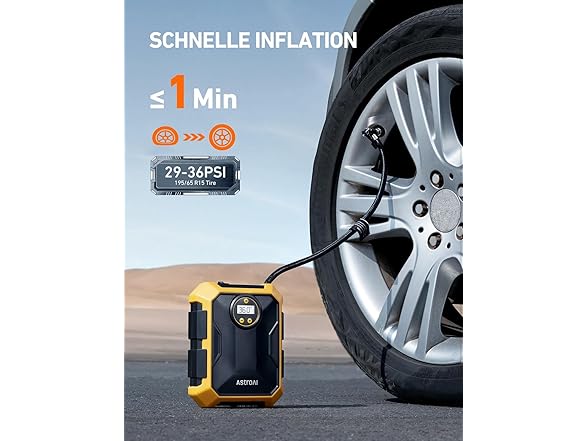 AstroAI Tire Inflator Air Compressor 12V