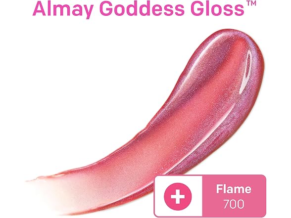 Almay Lip Gloss Holographic Glitter 700 Flame