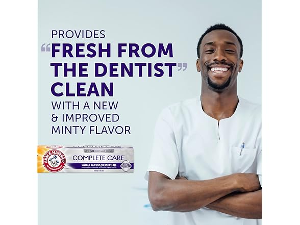 Arm and Hammer Stain Defense Toothpaste 6oz 6pk