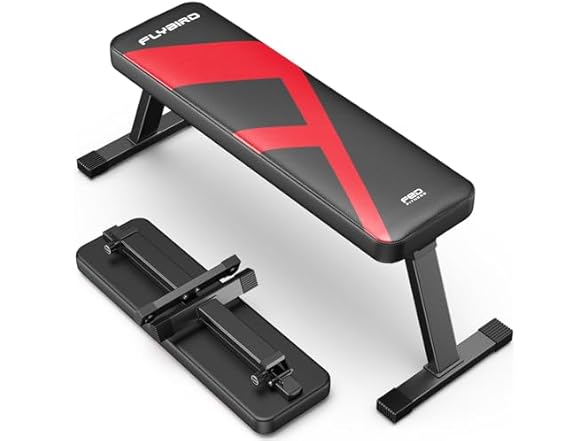 FLYBIRD Foldable Flat Weight Bench
