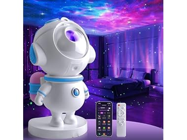 $14.99, Was $29.99, 50% Off! Astronaut Galaxy Star Projector Light dealfomo
