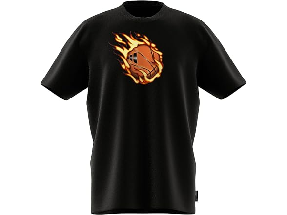 adidas On Fire Basketball Tee (2XL)