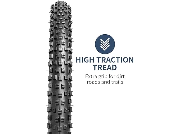 YUNSCM 27.5" MTB Tires & Tubes Set, 2-Pack