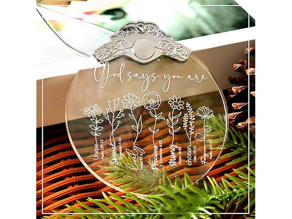 AMAQUANG God Says You are Ornament