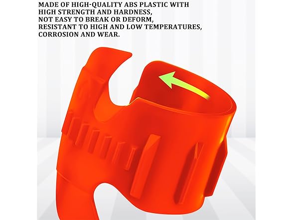 Fork Seal Cleaner Tool 2Pcs Orange