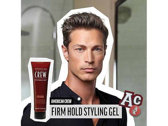 3Pk Mens Hair Styling Gel, Firm Hold