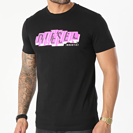Diesel Men's Graphic Print Crew T-Shirt - Gallery 6