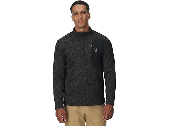 Spyder Mens (M & L) Bandit 1/2 Zip Jacket