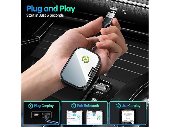 Wireless CarPlay Auto Adapter