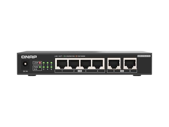 QNAP Switch QSW-2104-2T-R2 | 2X 10GbE