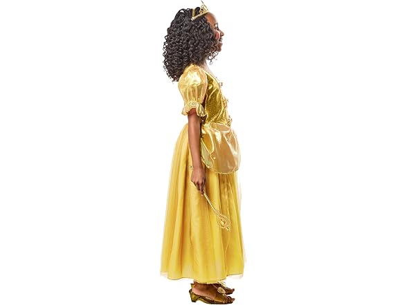 Rubies Gold Princess Costume Dress for Kids, XXSmall