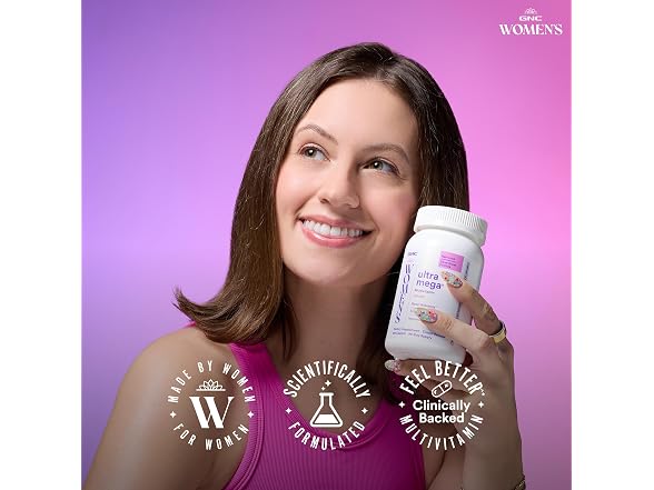 GNC Womens Ultra Mega Multivitamin