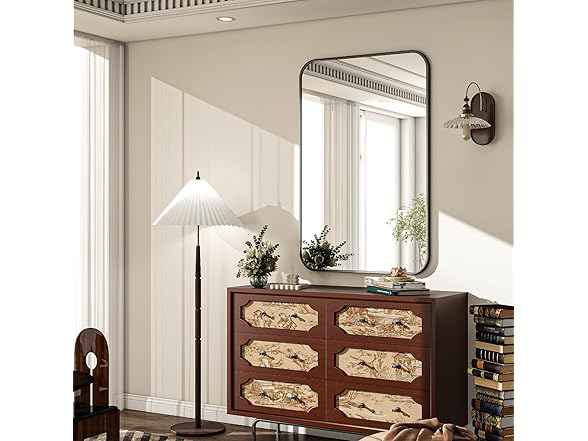 Riskioir 20x28 Inch Bathroom Mirror