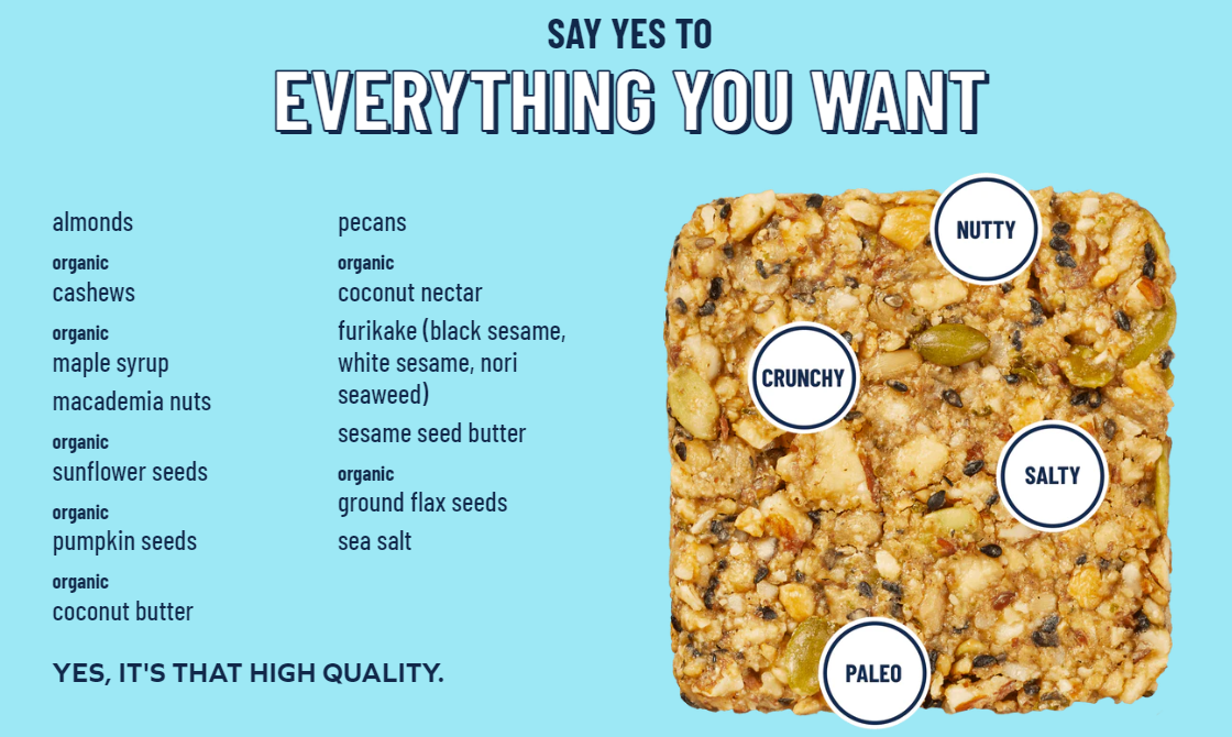 (18ct) YES BAR Gluten-free Snack Bars - Salty Sweet - Gallery 12
