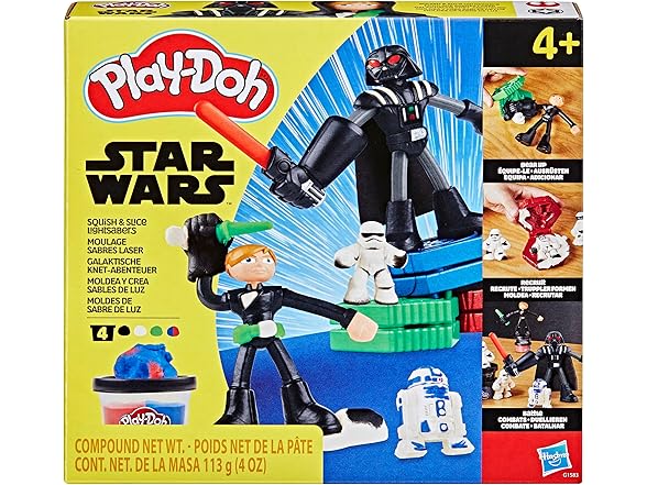Play-Doh Star Wars Squish & Slice Lightsabers 