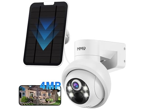 MMQ 4MP PTZ Solar Security Camera