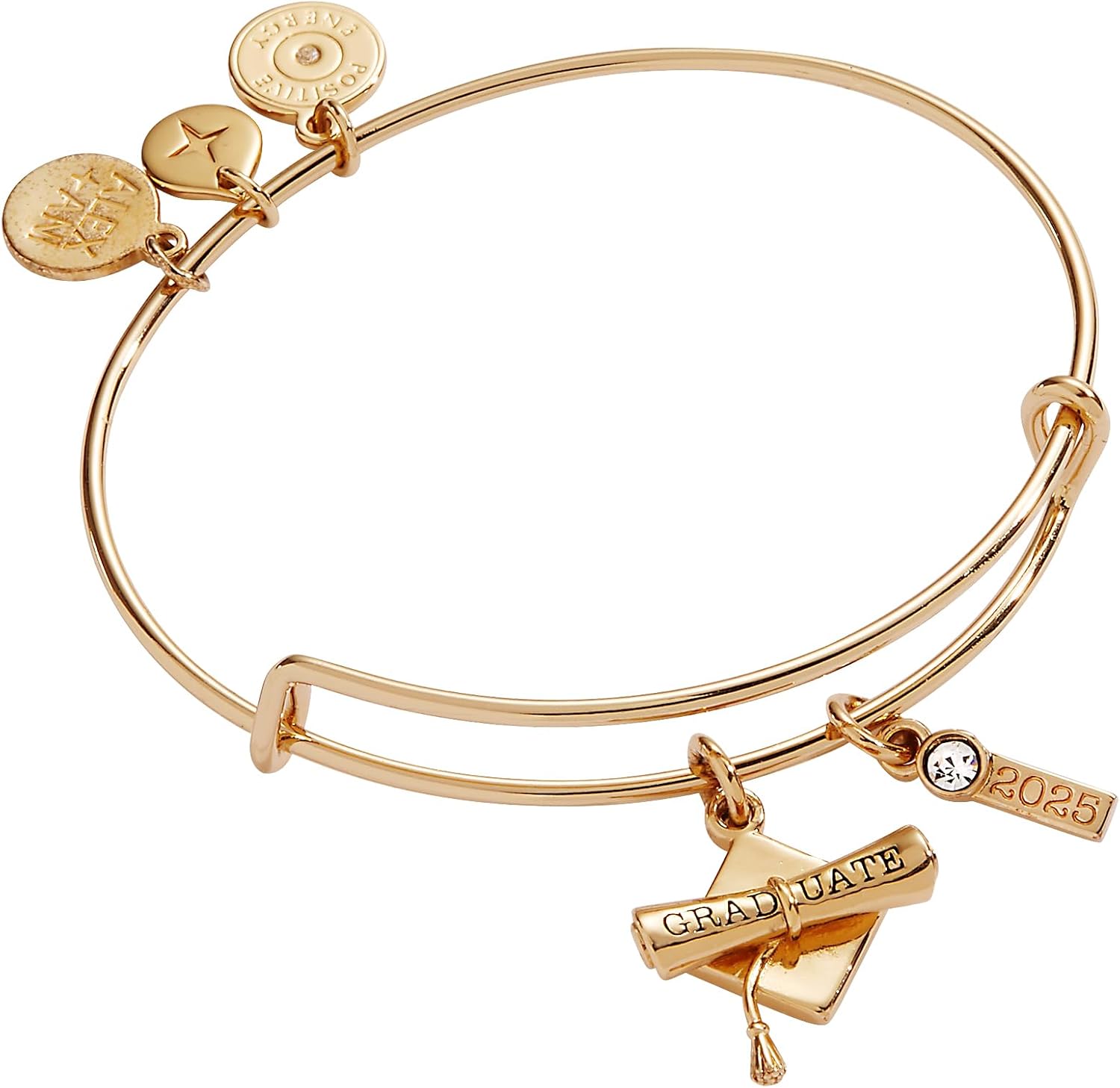 Alex and Ani 2025 Graduation Charm Bangle - Gallery 2