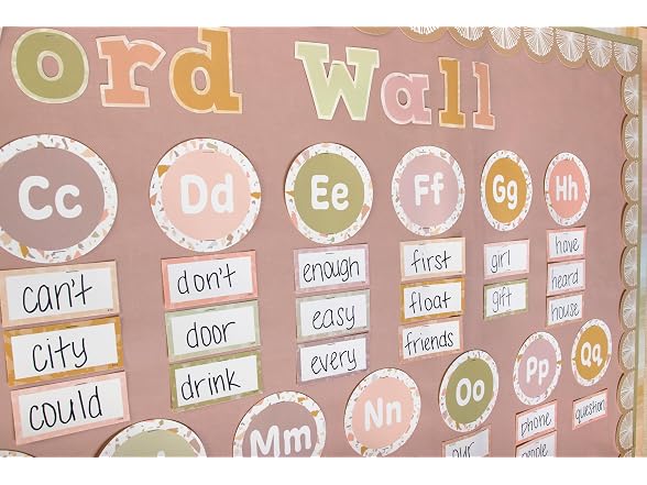 Teacher Created Resources Terrazzo Tones Word