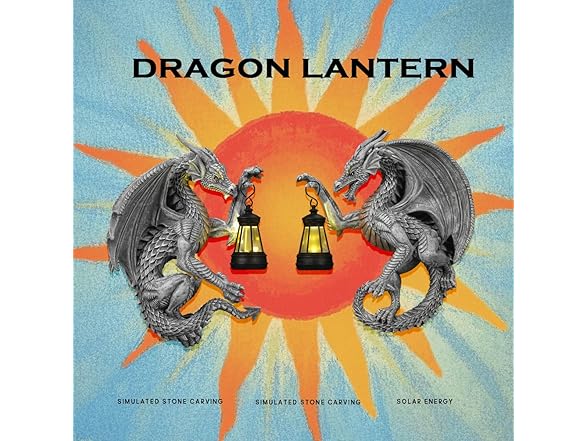 Verdelume Dragon Outdoor Porch Decor