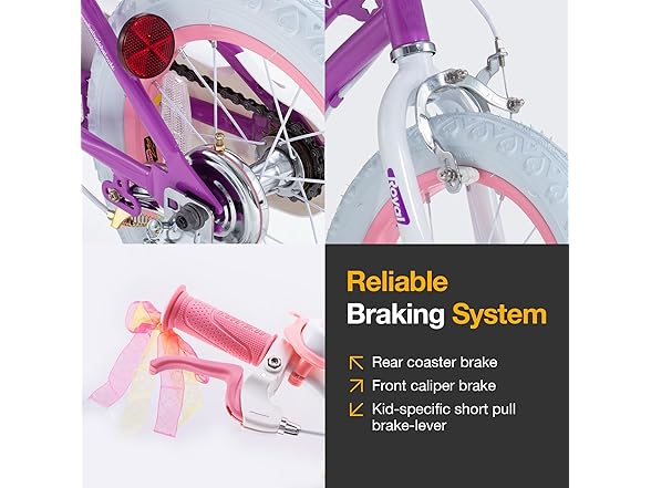 RoyalBaby EZ Stargirl Kids Bike 12 Inch