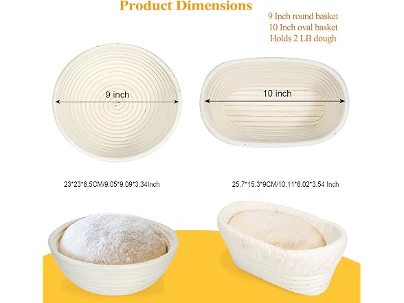 Banneton Bread Proofing Basket