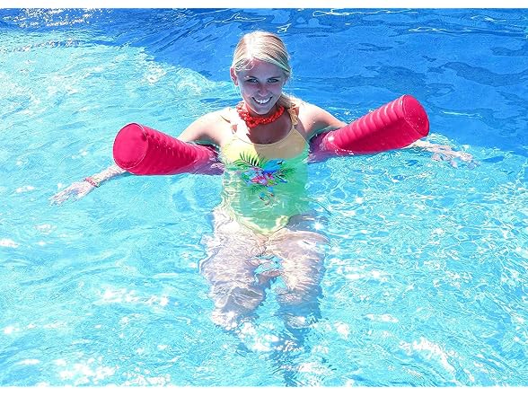 VOS Mega Pool Noodle –Thick Foam Float, Lounging