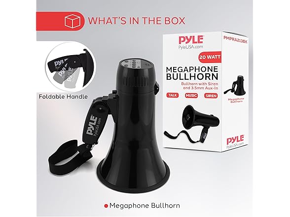 Pyle Megaphone Bullhorn