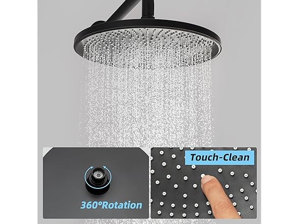 drmvalg 10in Rainfall Shower System
