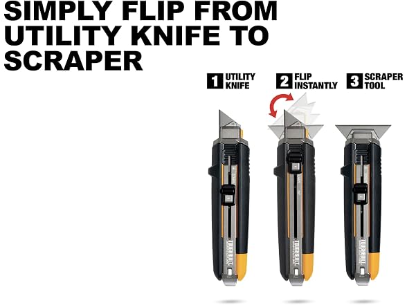Toughbuilt TB-H4S5-01 Scraper Utility Knife