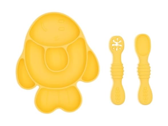 BabyX Baby Silicone Feeder Set, 3-pcs