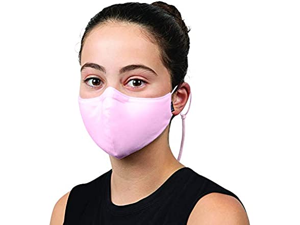 Bloch Kids Pink Face Mask
