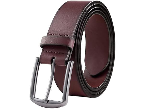$5.99, Was $11.99, 50% Off! KM Legend Men Leather Dress Work Business Belt dealfomo