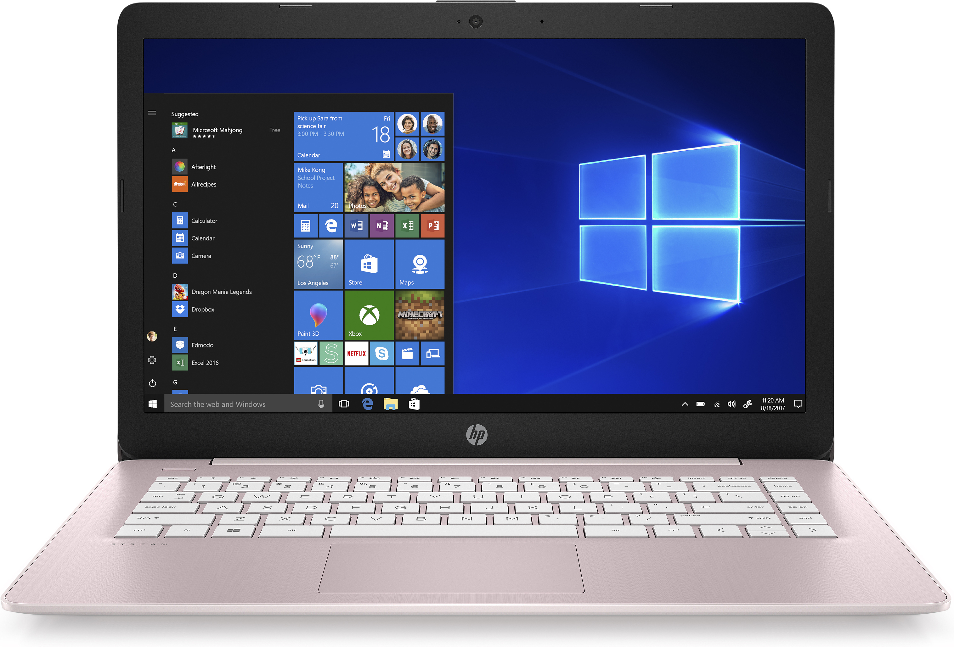 HP Stream 14" AMD Dual-Core Win10 Notebooks(Open Box) - Gallery 16