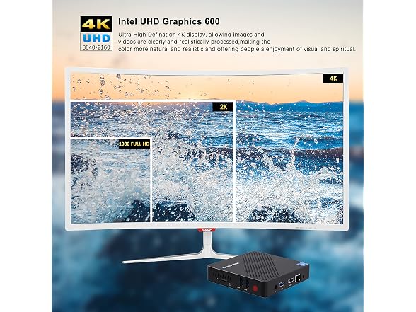 MINISFORUM N40 Mini PC UHD 4K@60Hz Celeron Dual